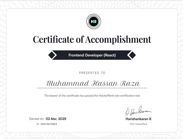 Certificate Image